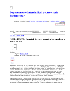 DIAP - Departamento Intersindical de Assessoria Parlamentar