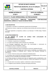 controle interno - Prefeitura Municipal de Alto Garças