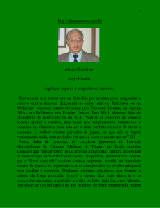 Artigos Esp&iacute;ritas - Cogita&ccedil;&atilde;o esp&iacute;rita a prop&oacute;sito da mem&oacute;ria