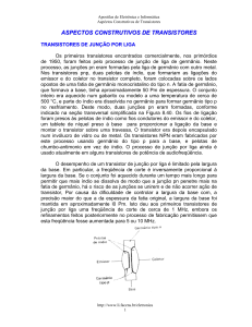 Como são os aspectos construtivos de