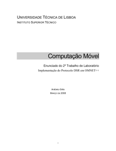 1 Objectivos - &Aacute;rea Cient&iacute;fica de Computadores