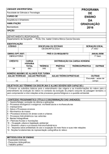 Geomorfologia - FCT