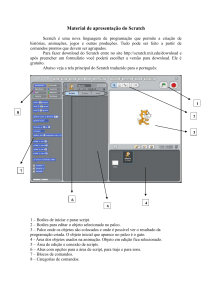 Material de apresentação do Scratch