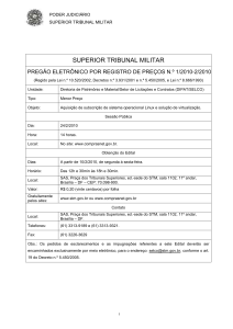 superior tribunal militar