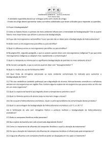 ENGENHARIA AMBIENTAL – Química Ambiental Prof. Alonso Goes