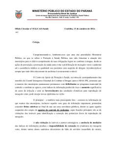 Of. Circular nº 08/14 - Centro de Apoio Operacional das Promotorias