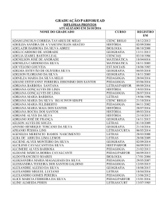 GRADUAÇÃO/PARFOR/EAD DIPLOMAS PRONTOS ATUALIZADO
