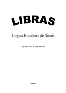 Os Processos de Formação de Palavras na LIBRAS