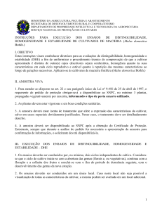 Macieira frutífera (Malus spp) NOVO FORMULÁRIO DESCRITOR