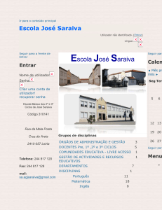 Verbos - Escola José Saraiva