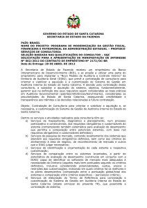 SEF - Governo do Estado de Santa Catarina