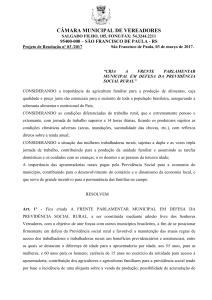 Câmara Municipal de Vereadores SALGADO FILHO, 105, Fone/fax