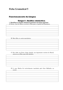 Ficha gramatical 5 - Mestre Finezas 2010-2011