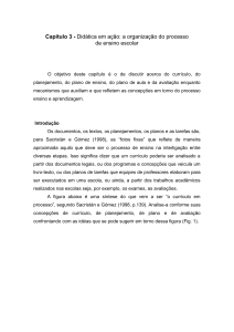 Capítulo 3 Didática em ação: O Currículo, o - MTM