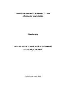 3.1 Utilizando o Gerenciador de Segurança - Projetos