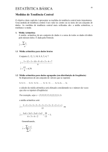 Medidas de Pos. Central