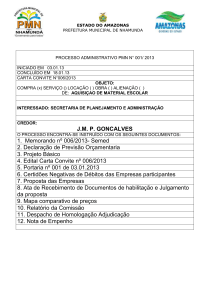 Local: Prefeitura Municipal de Nhamund&aacute;