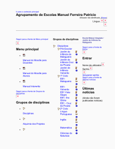 Critérios de Avaliação 2007-2008