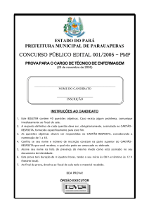 Técnico de Enfermagem