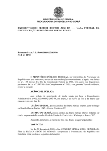 1 Procuradoria da República no Estado do Ceará