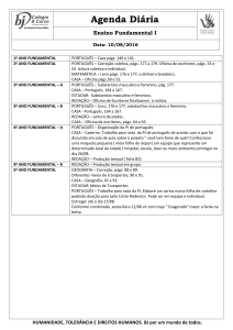 1º ANO FUNDAMENTAL PORTUGUÊS – Casa págs. 140 e 141. 2º