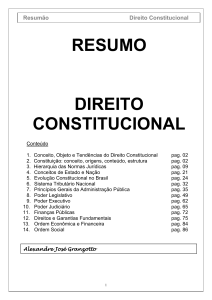 resumão - direito constitucional