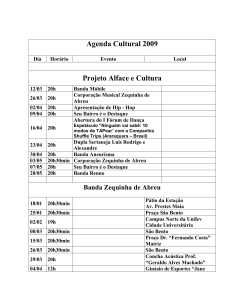 Agenda Cultural 2009