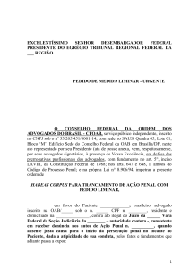 HC. Trancamento de ação penal. Advogado denunciado por fraude