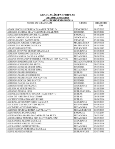 GRADUAÇÃO/PARFOR/EAD DIPLOMAS PRONTOS ATUALIZADO