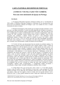 Carta Pastoral - Revista Além-Mar