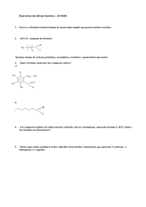 Exercícios de reforço Química-2C16-26