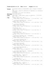 Norma: DECRETO 43601 2003 Data: 19/09/2003 Origem