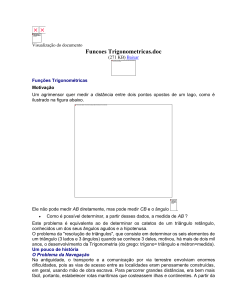 Funcoes Trigonometricas - MATEMATICA - Pretutim