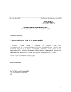 Circular 023/2009 São Paulo, 23 de janeiro de 2009. PROVEDOR(A
