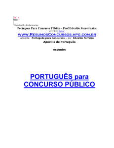 Portugues Para Concurso Público