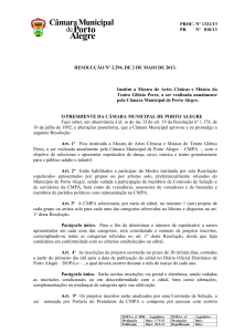 Resolução nº 2.294, de 2 de maio de 2013
