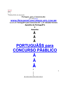 Portugues_para_Concursos - Todas as provas do ENEM