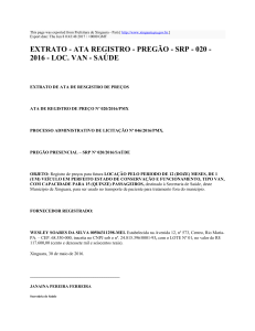 extrato - ata registro - pregão - srp - 020