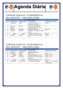 Agenda Diária 8º Ano