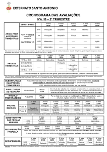 2º trimestre - Externato Santo Antonio
