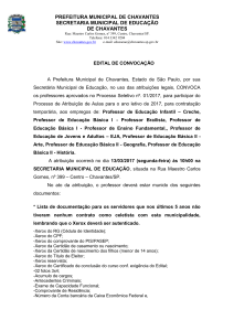 - Prefeitura Municipal de Chavantes