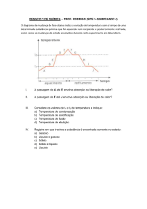 DESAFIO 1 DE QUÍMICA – PROF. RODRIGO (SITE > QUIMICANDO
