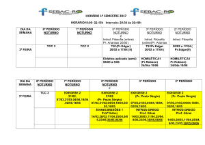 HORARIO 1º SEM 2017