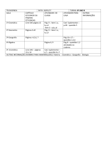 teleagenda 8º ano b