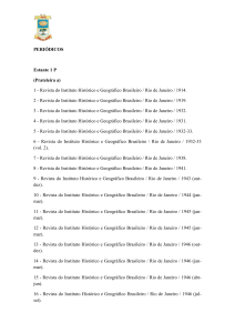 201 - Revista do Instituto Histórico e Geográfico