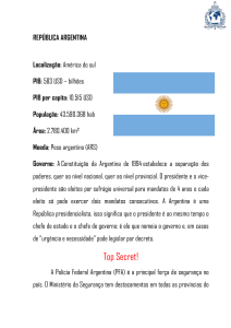 Moeda: Peso argentino (ARS)