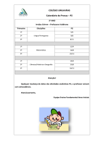P2 - Colégio UNILAVRAS