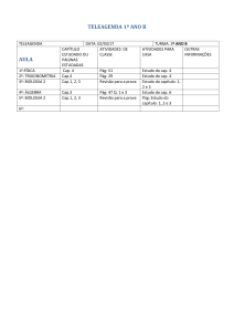 TELEAGENDA 1º ano B