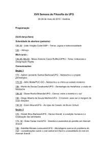 Mini-curso - Semana de filosofia