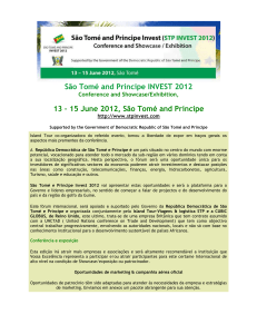 São Tomé and Príncipe INVEST 2012 Conference and Showcase